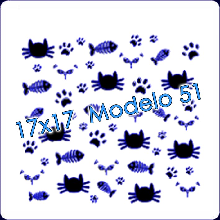 - Stencil 17x17cm Modelo 051 -